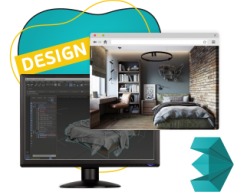 3ds Max. Създайте своя собствена стая - Школа программирования для детей, компьютерные курсы для школьников, начинающих и подростков - KIBERone г. Бургас