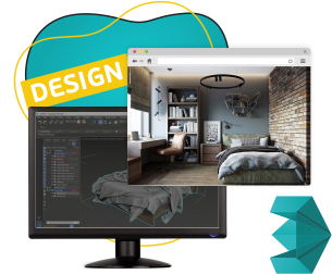 3ds Max. Създайте своя собствена стая - Школа программирования для детей, компьютерные курсы для школьников, начинающих и подростков - KIBERone г. Бургас