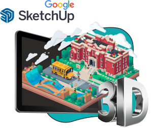 Google SketchUp - Школа программирования для детей, компьютерные курсы для школьников, начинающих и подростков - KIBERone г. Бургас