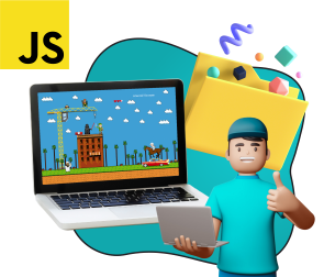 Програмиране на JavaScript. Научете се да създавате игри! - Школа программирования для детей, компьютерные курсы для школьников, начинающих и подростков - KIBERone г. Бургас