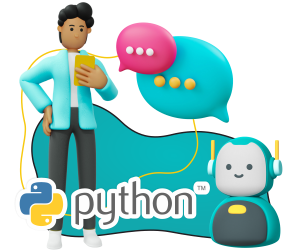 Интелигентен чатбот в Python - Школа программирования для детей, компьютерные курсы для школьников, начинающих и подростков - KIBERone г. Бургас